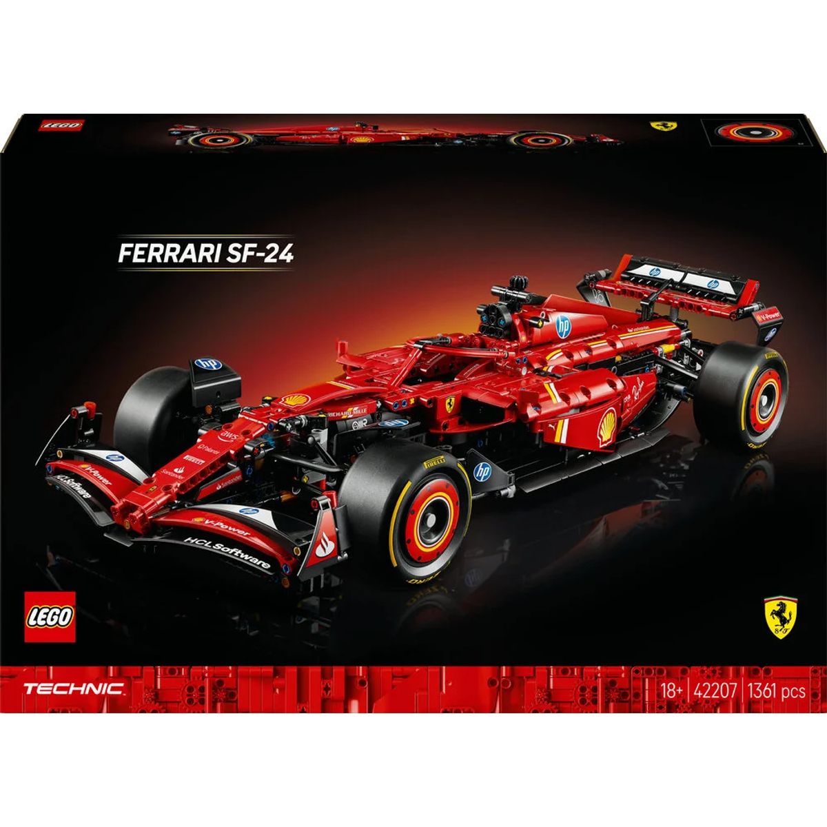 42207 LEGO Technic Ferrari SF-24 F1-bil