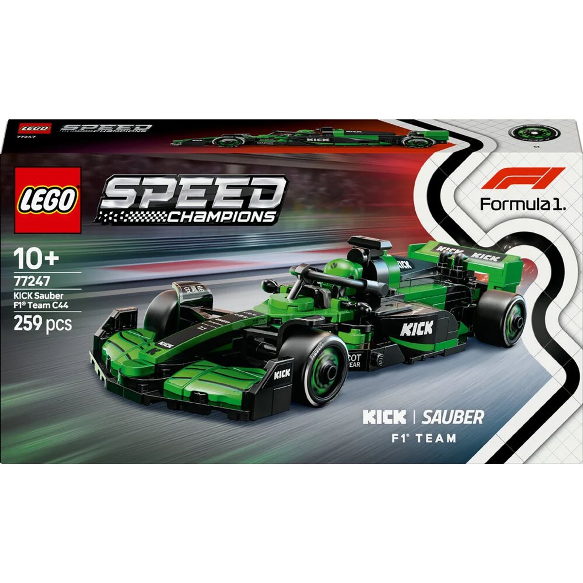 77247 LEGO Speed Champions KICK Sauber F1 ® Team C44-racerbil