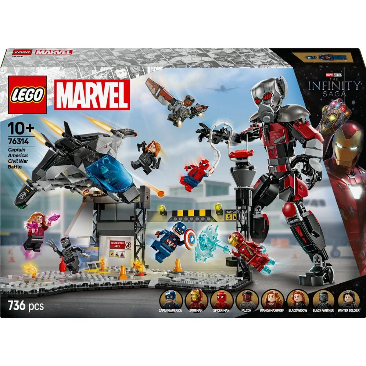 76314 LEGO Super Heroes Marvel Captain America: Civil War-actionkamp