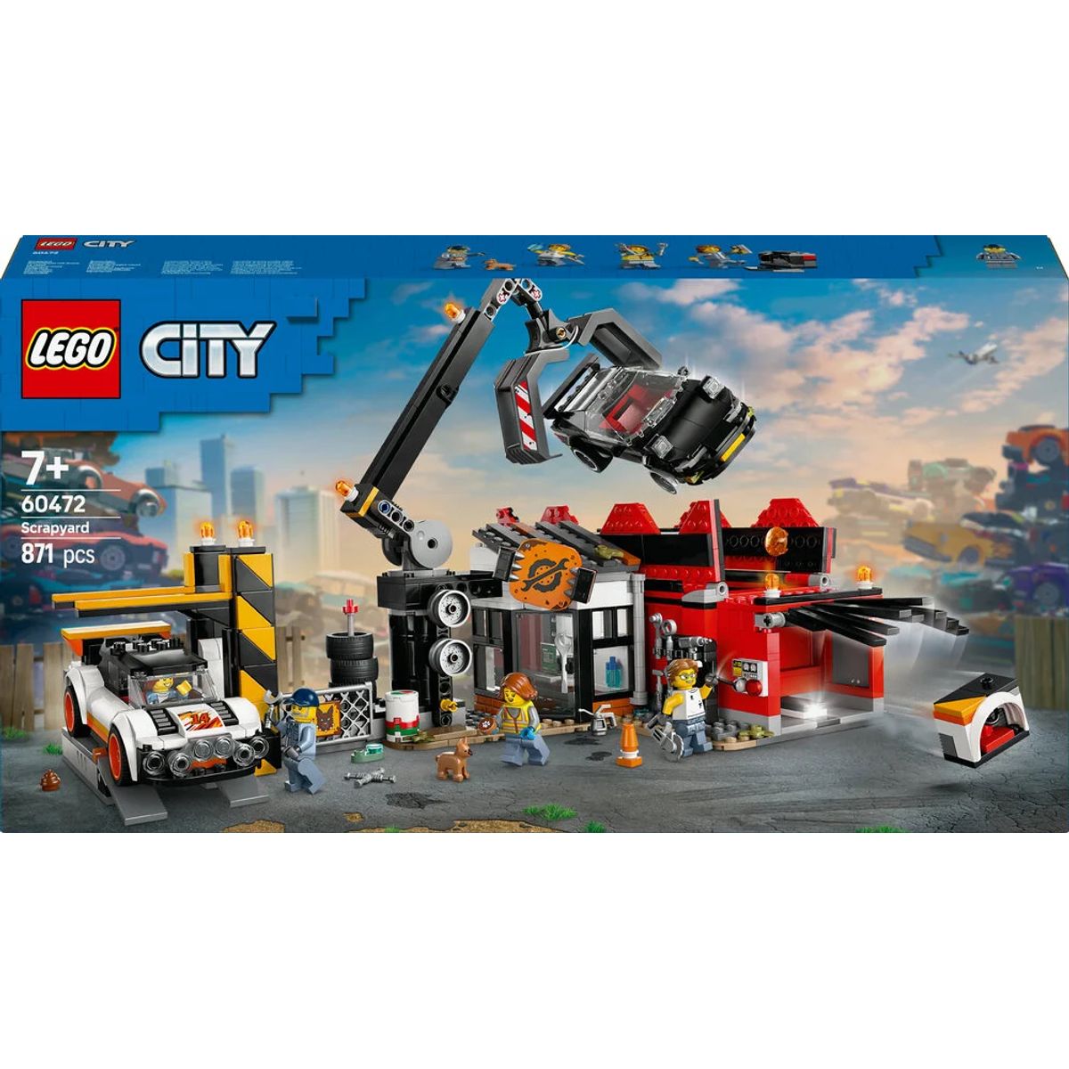 60472 LEGO My City Skrotplads med biler