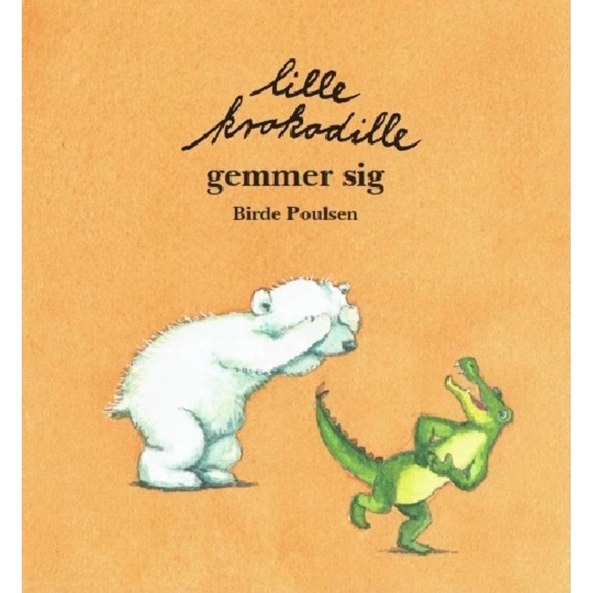 Lille Krokodille gemmer sig