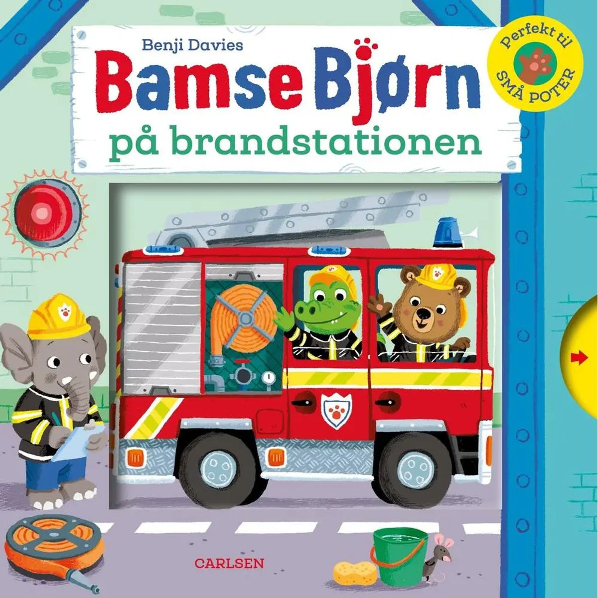 Bamse Bjørn på brandstationen