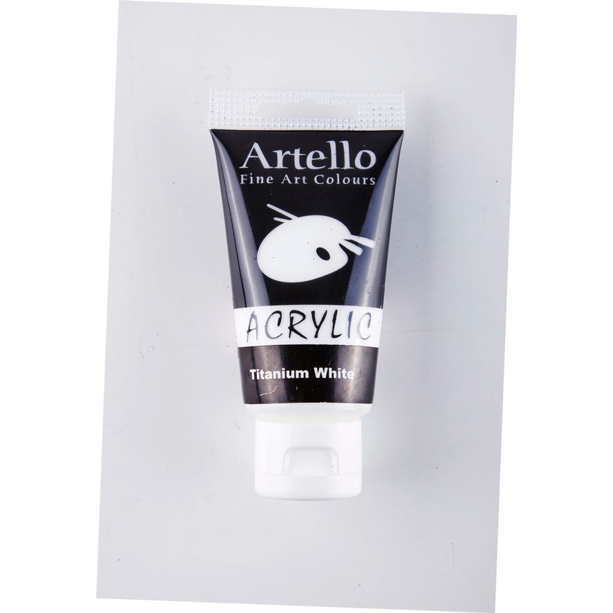 Akrylmaling Artello hvid titanium 75ml