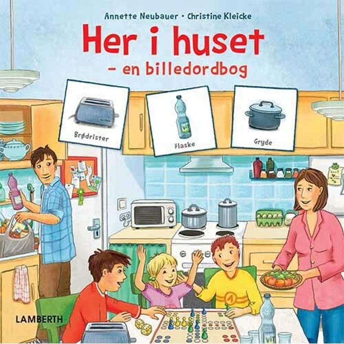 Her i huset