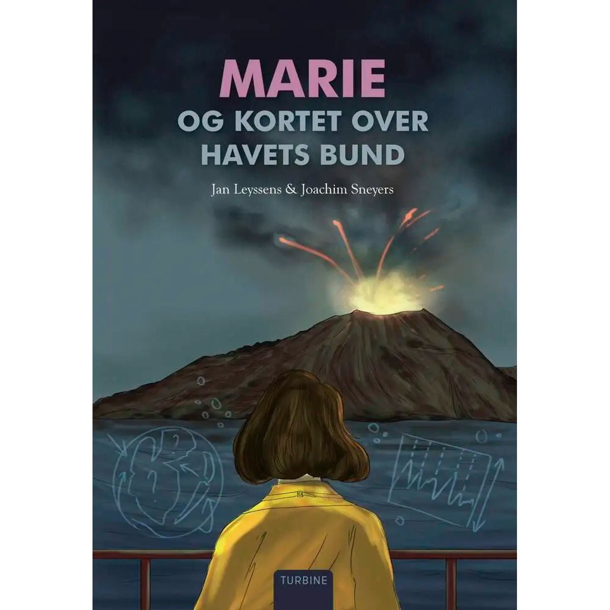 Marie og kortet over havets bund