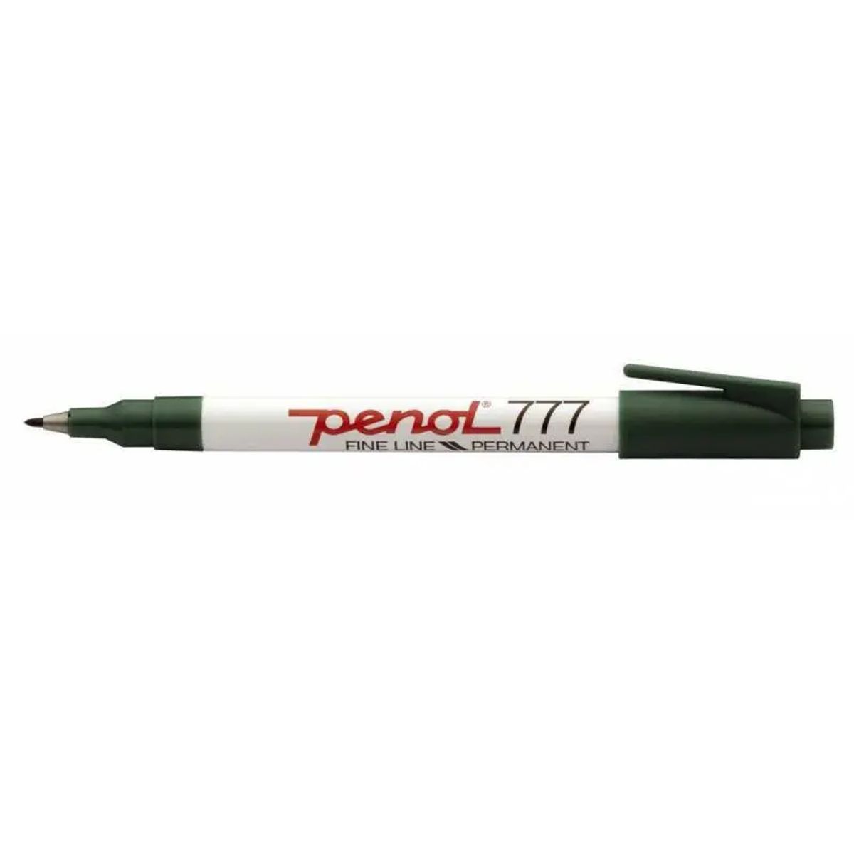 Marker Penol 777 1,0mm grøn permanent