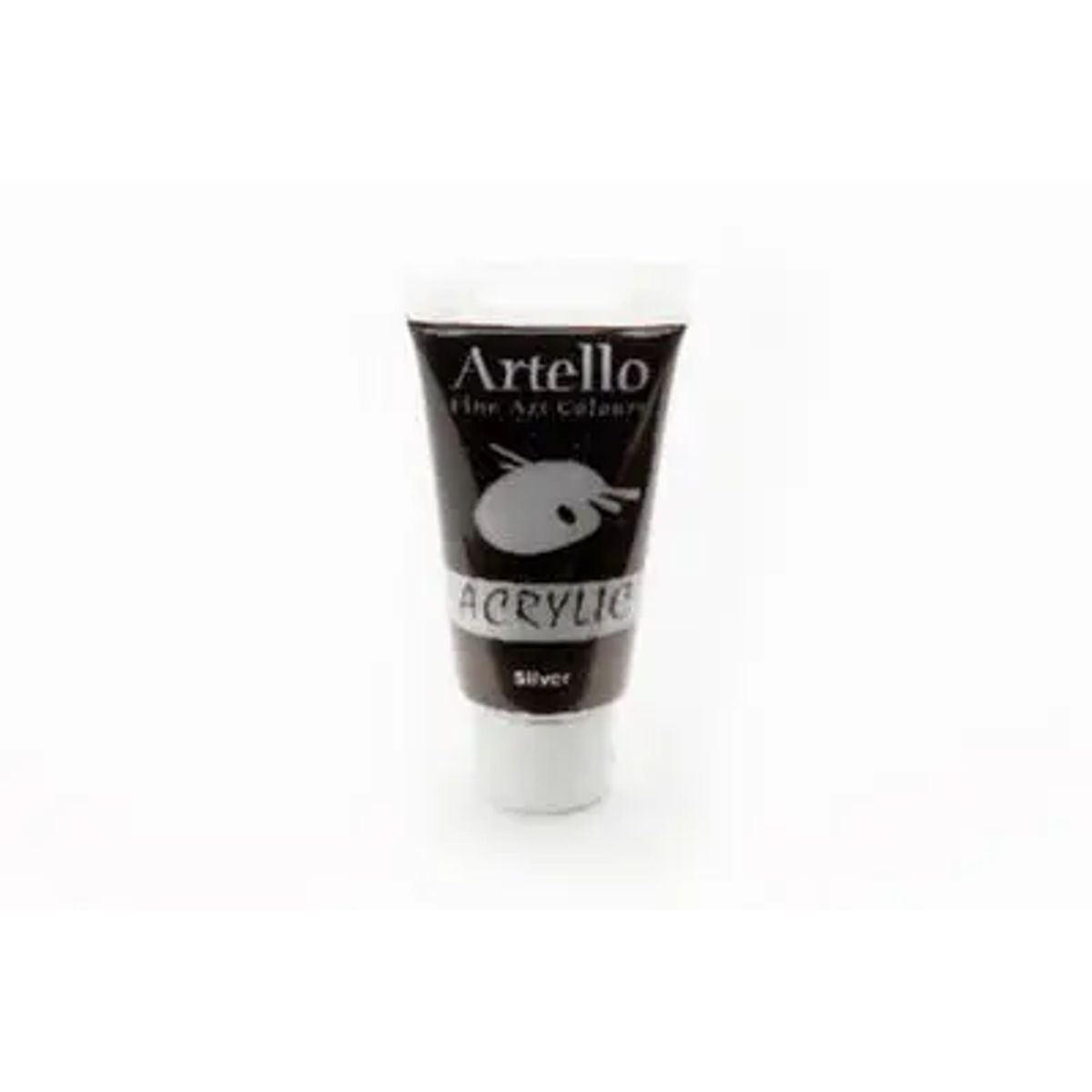 Akrylmaling Artello sølv 75ml