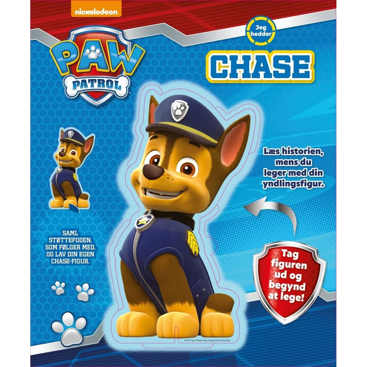 Nickelodeon Paw Patrol Chase - Figur og historie