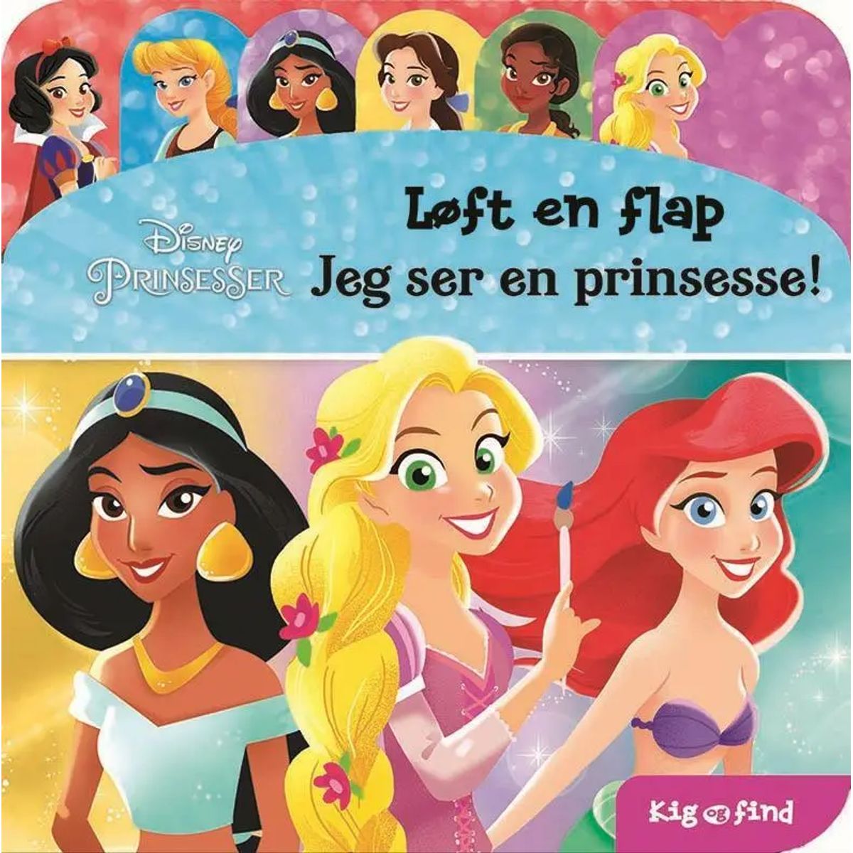 Disney Prinsesser Løft en flap