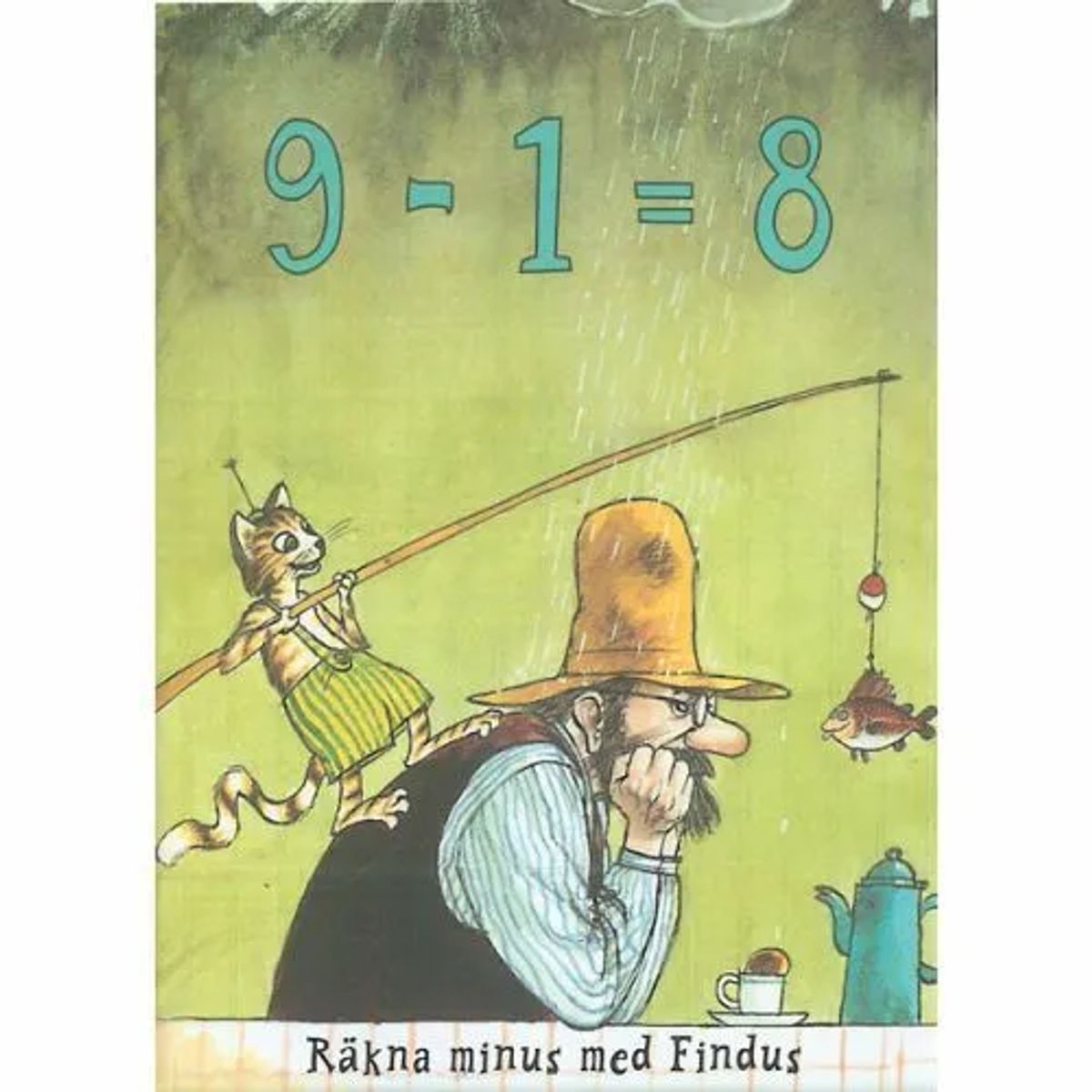 Findus 9 -1 = 8 Räkna minus med Findus