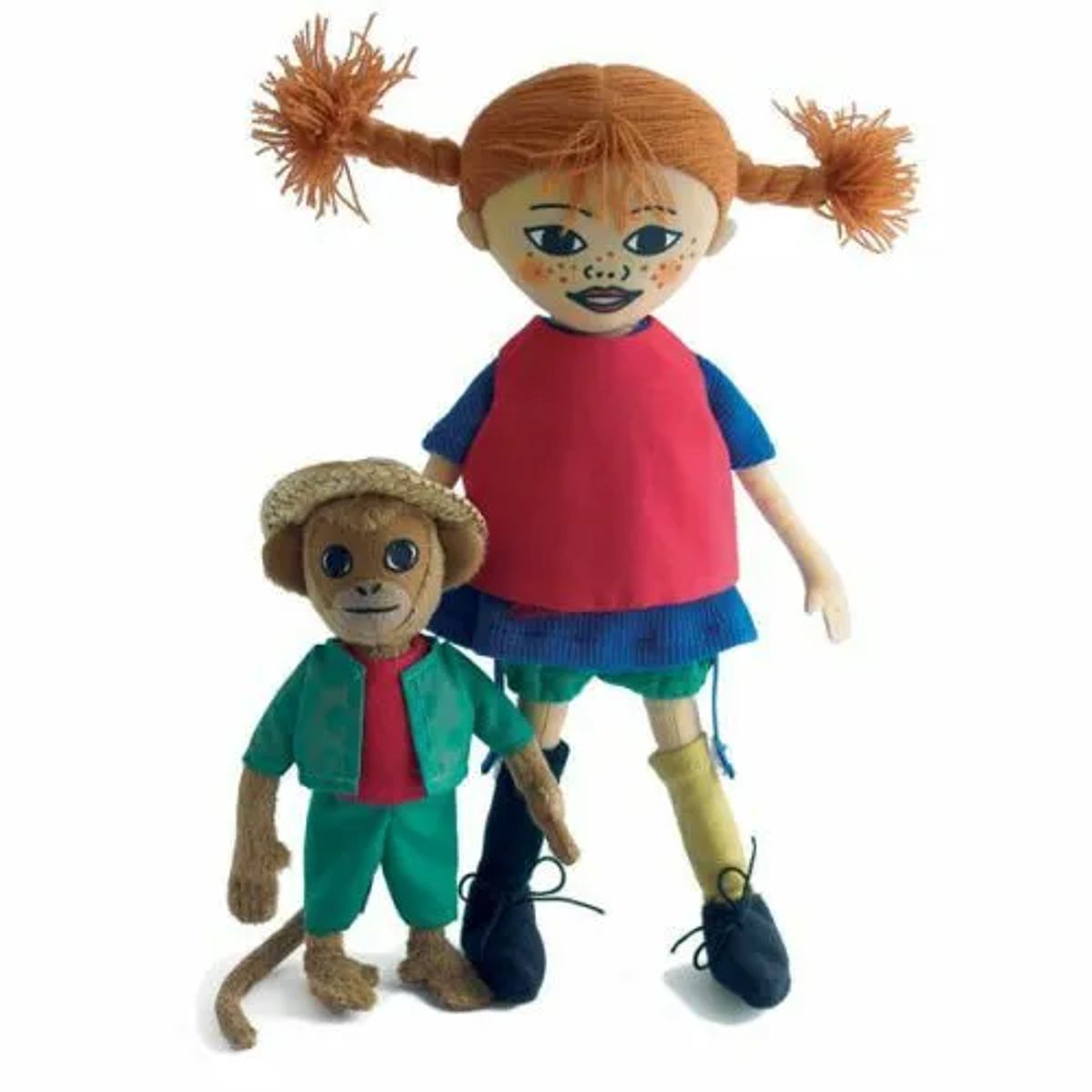 Pippi & herr Nilsson dukke (30 cm)