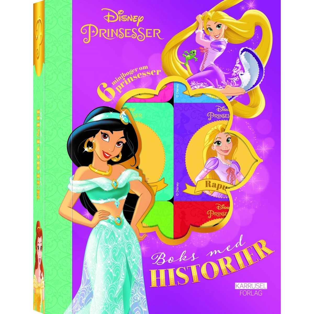 Disney Prinsesser - Boks med historier (med 6 minibøger)