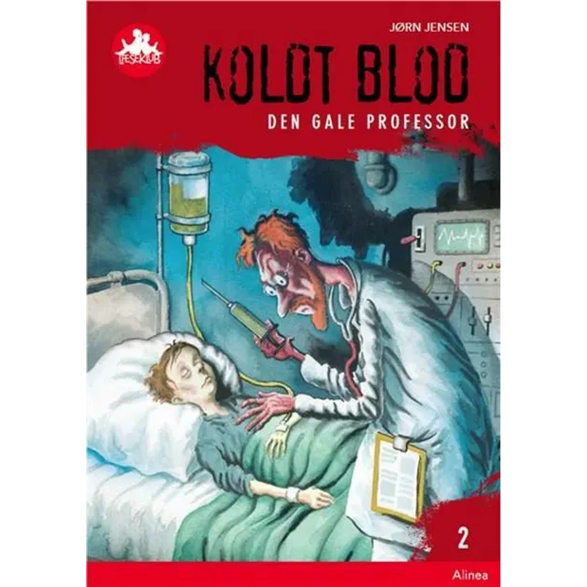 Koldt blod 2, Den gale professor, Rød Læseklub