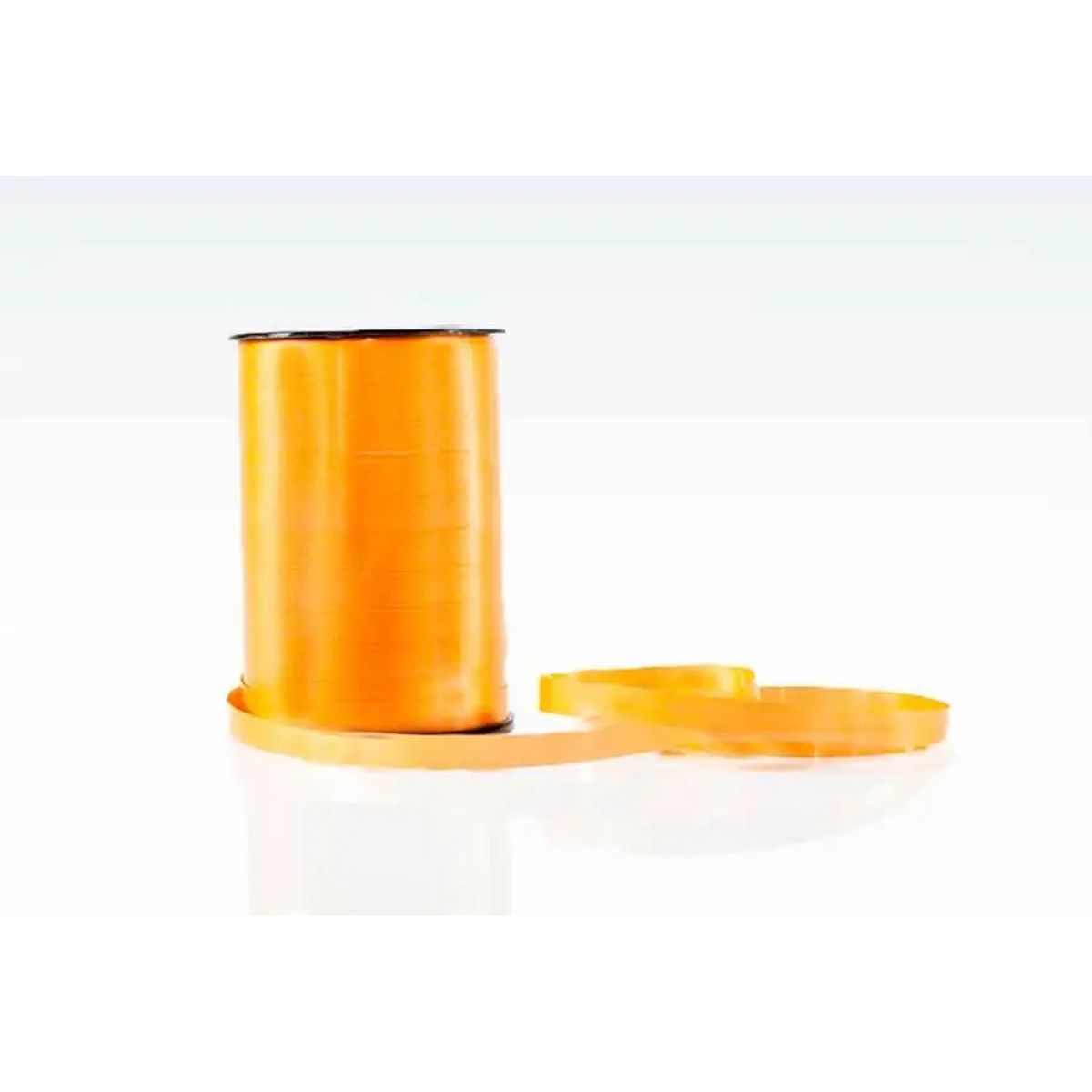 Gavebånd poly glat10mm /250yds orange