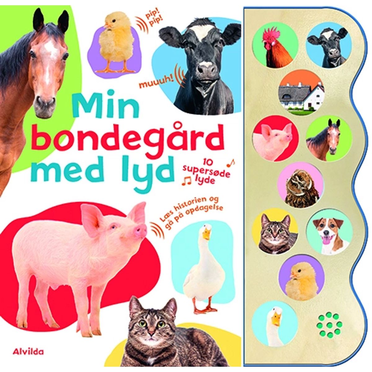 Min bondegård med lyd (med 10 supersøde lyde)