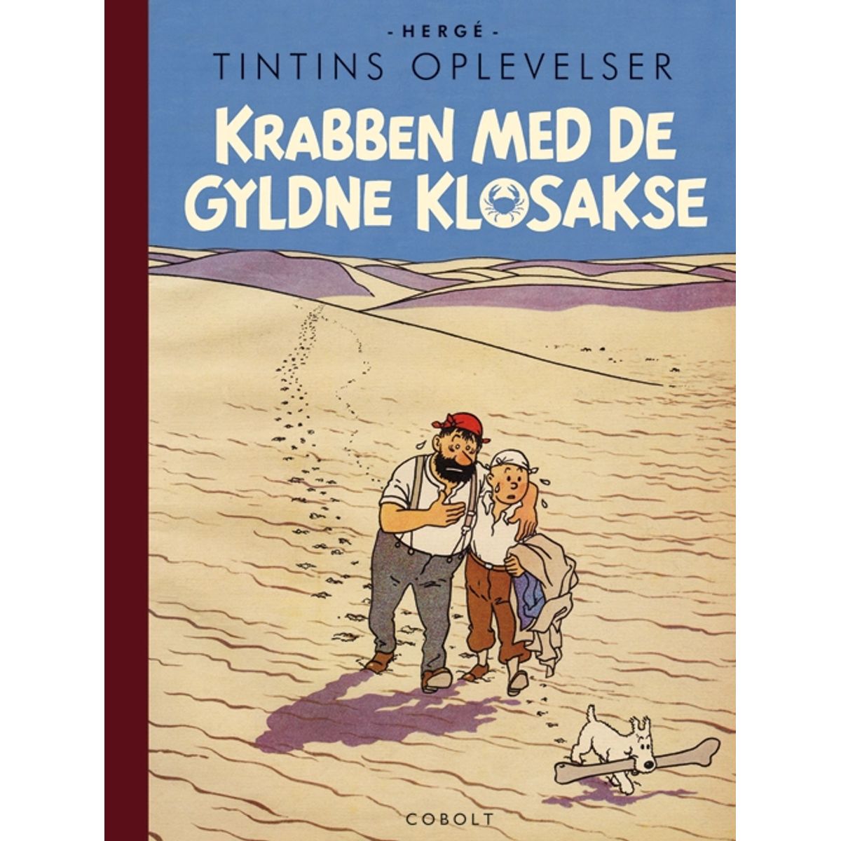 Tintin: Krabben med de gyldne klosakse 80-års jubilæumsudgave