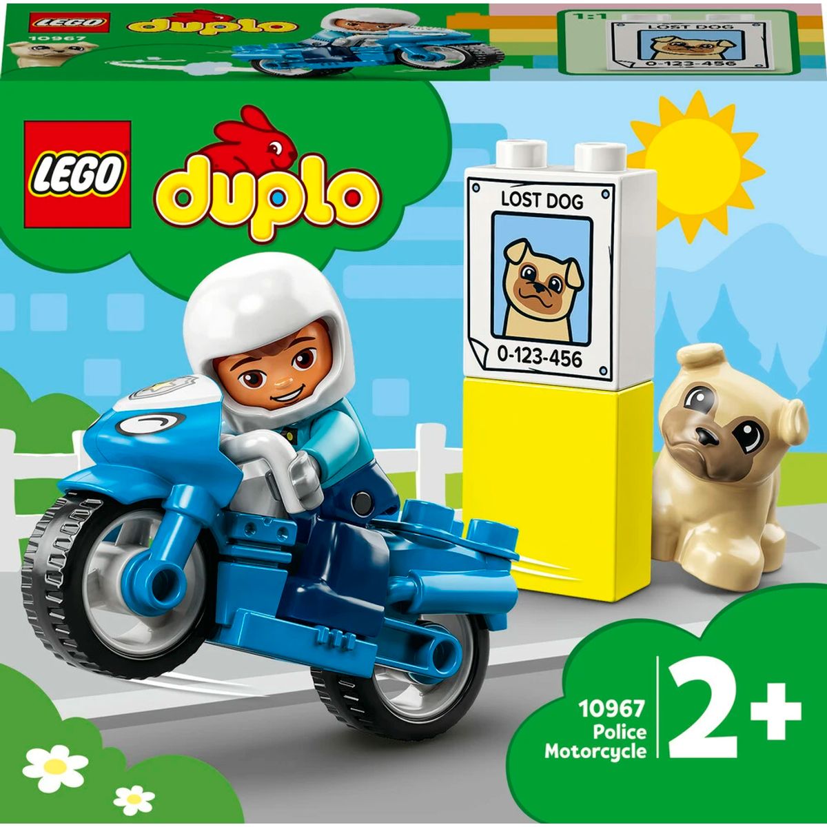 10967 LEGO DUPLO Town Politimotorcykel