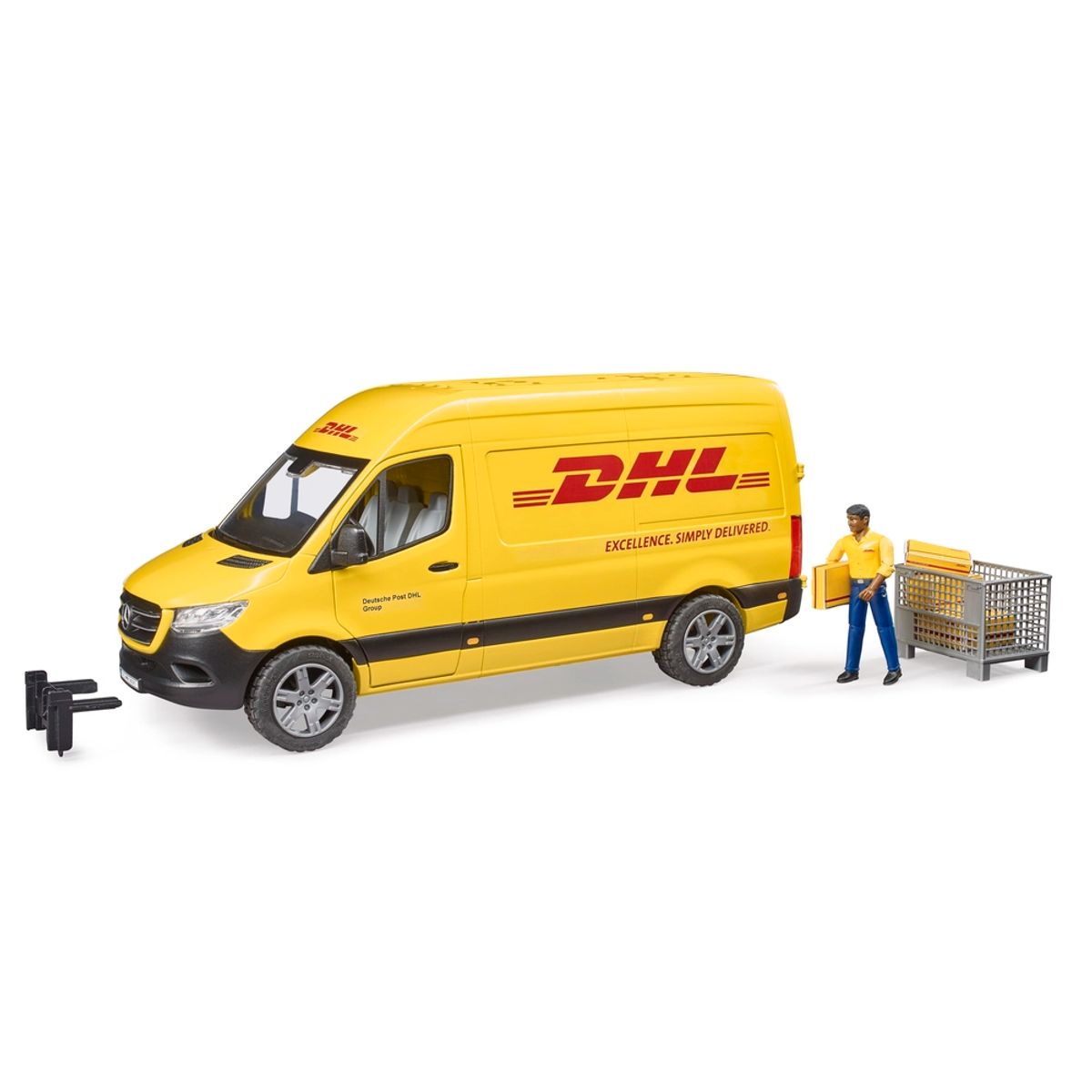 MB Sprinter DHL med chauffør