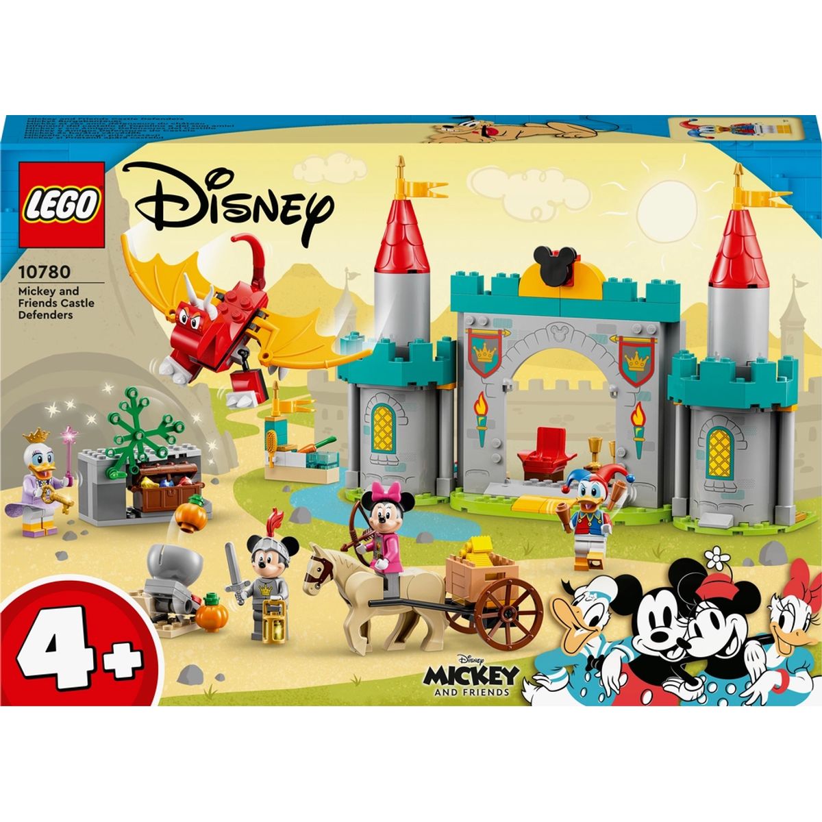 10780 LEGO Mickey And Friends Mickey Og Venner Forsvarer Slottet