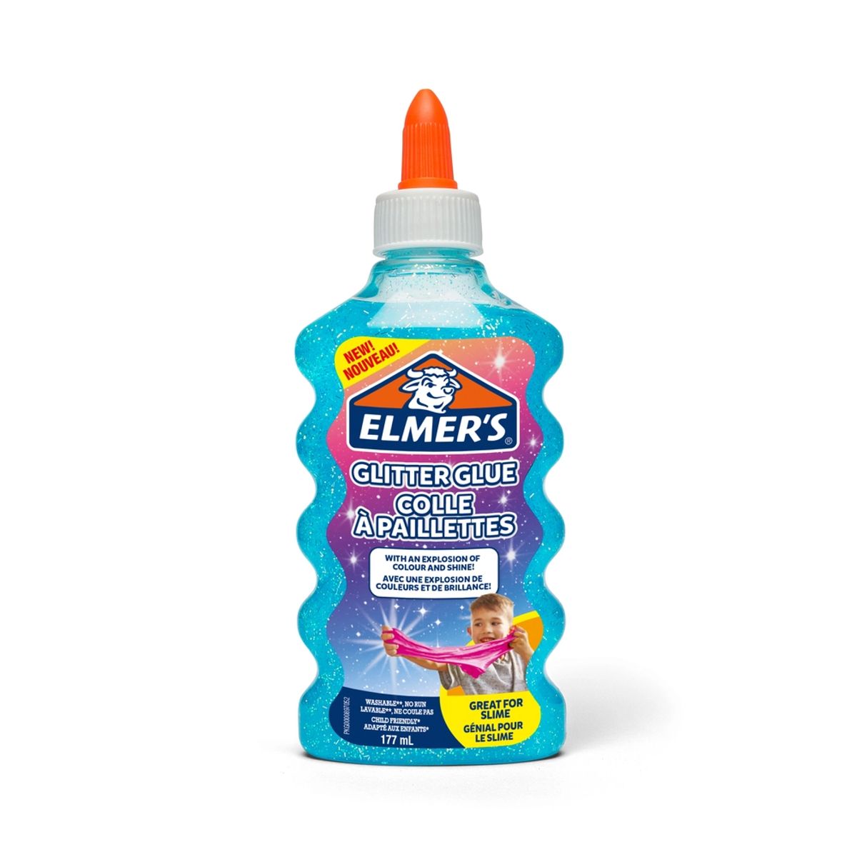 Elmers glitterlim blå 177 ml