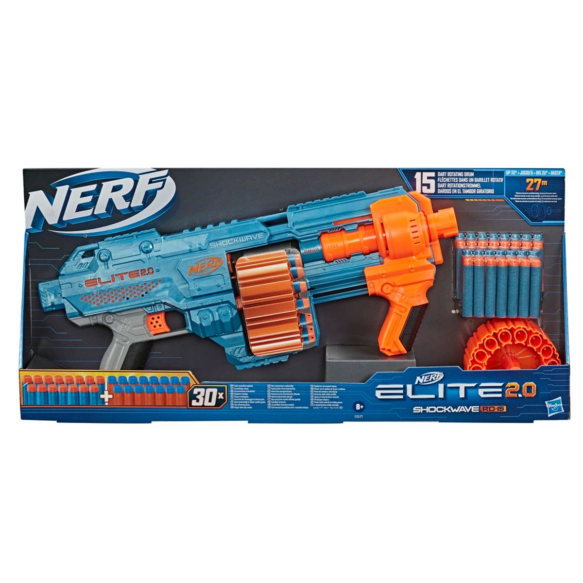 NERF ELITE 2.0 SHOCKWAVE RD 15