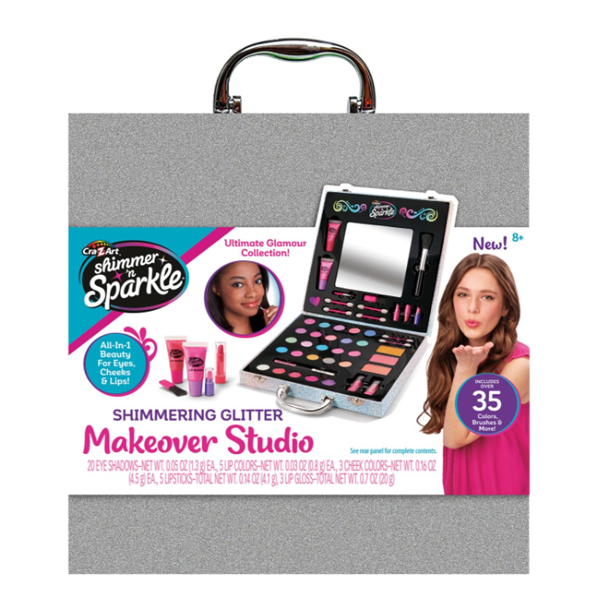 Glitter makeover studio case