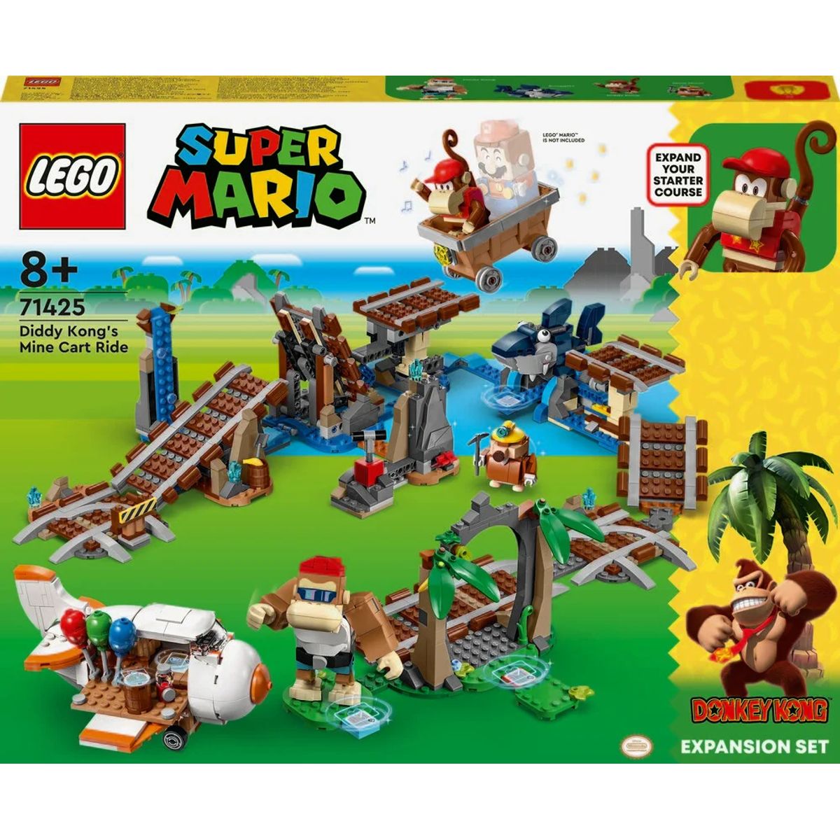 71425 LEGO Super Mario Diddy Kongs minevognstur udvidelsesæt