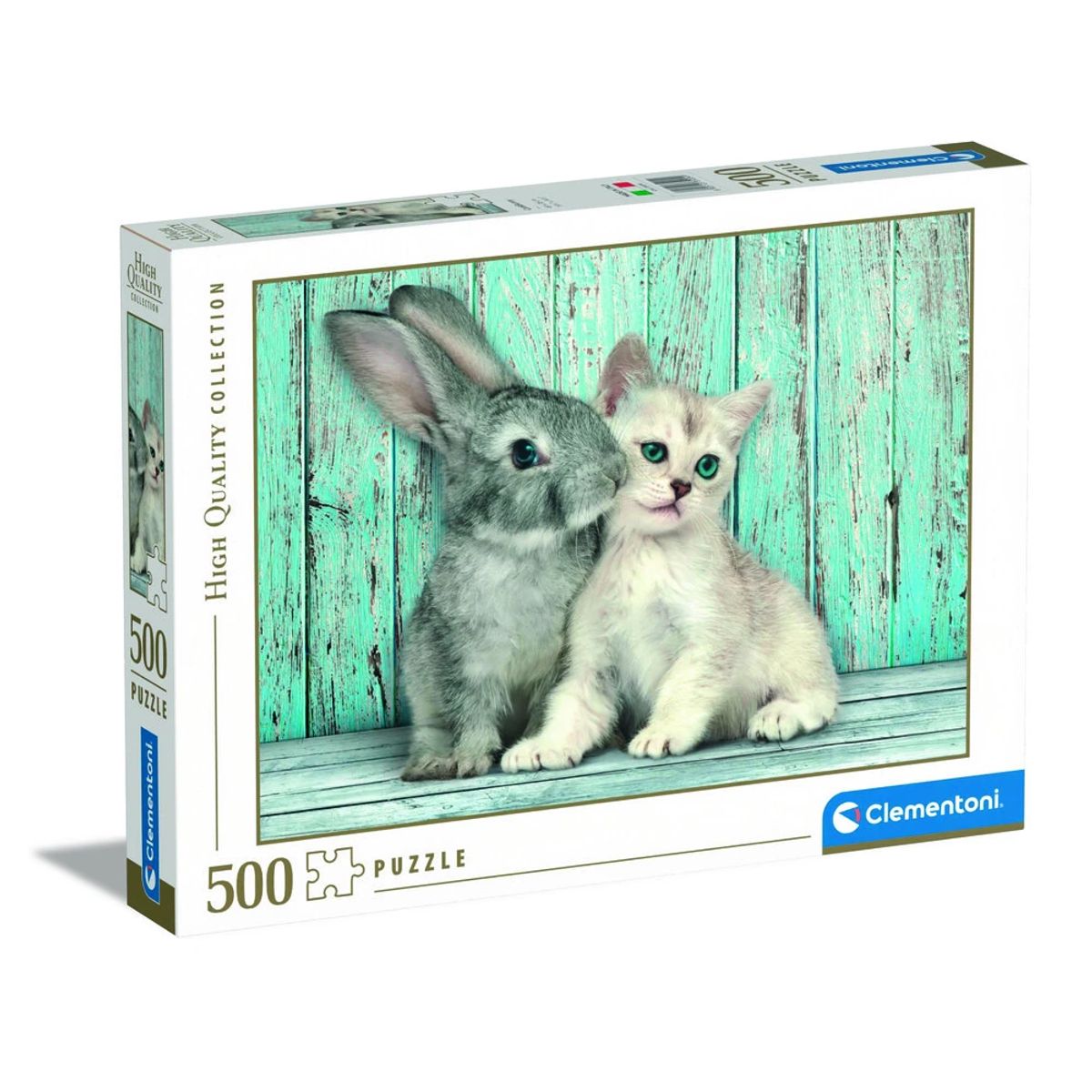 Puslespil Cat & Bunny 500 brikker