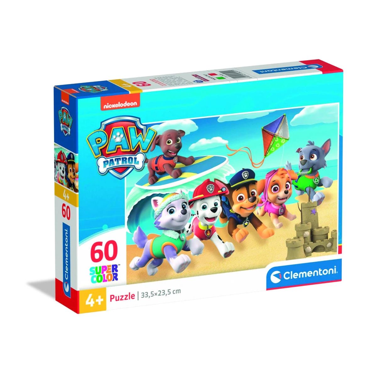 Puslespil Paw Patrol 60 brikker