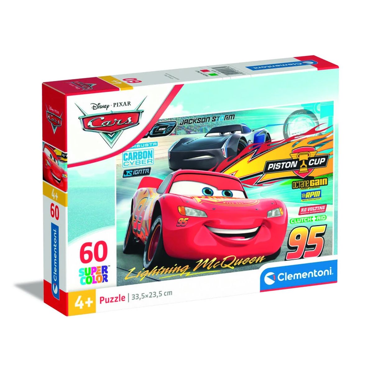 Puslespil Cars 3, 60 brikker