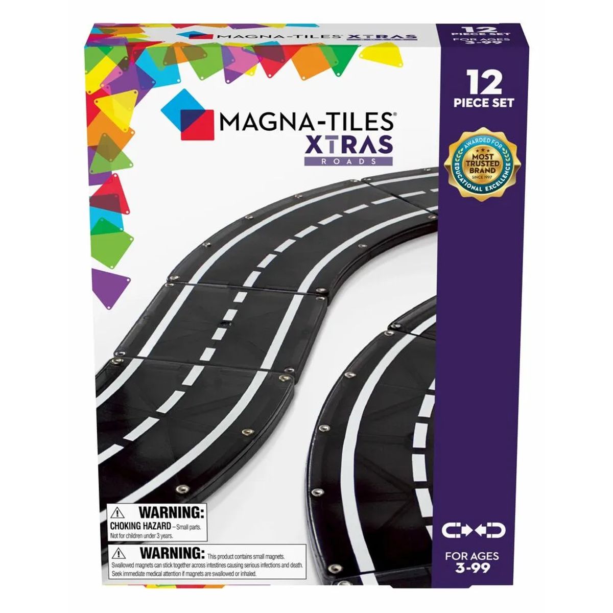 MAGNA-TILES XTRAS Roads 12 stk