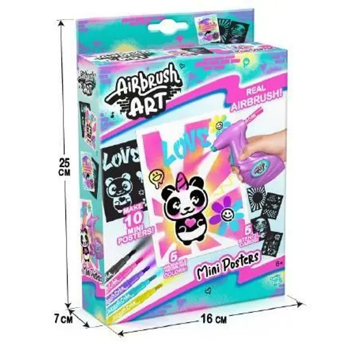 Airbrush Art Miniposter Sæt