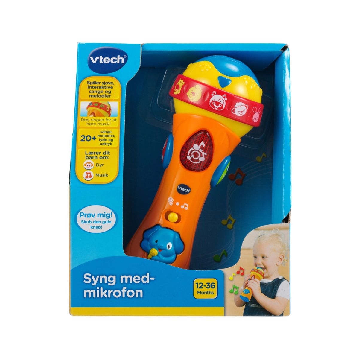 Vtech Baby Syng med mikrofon