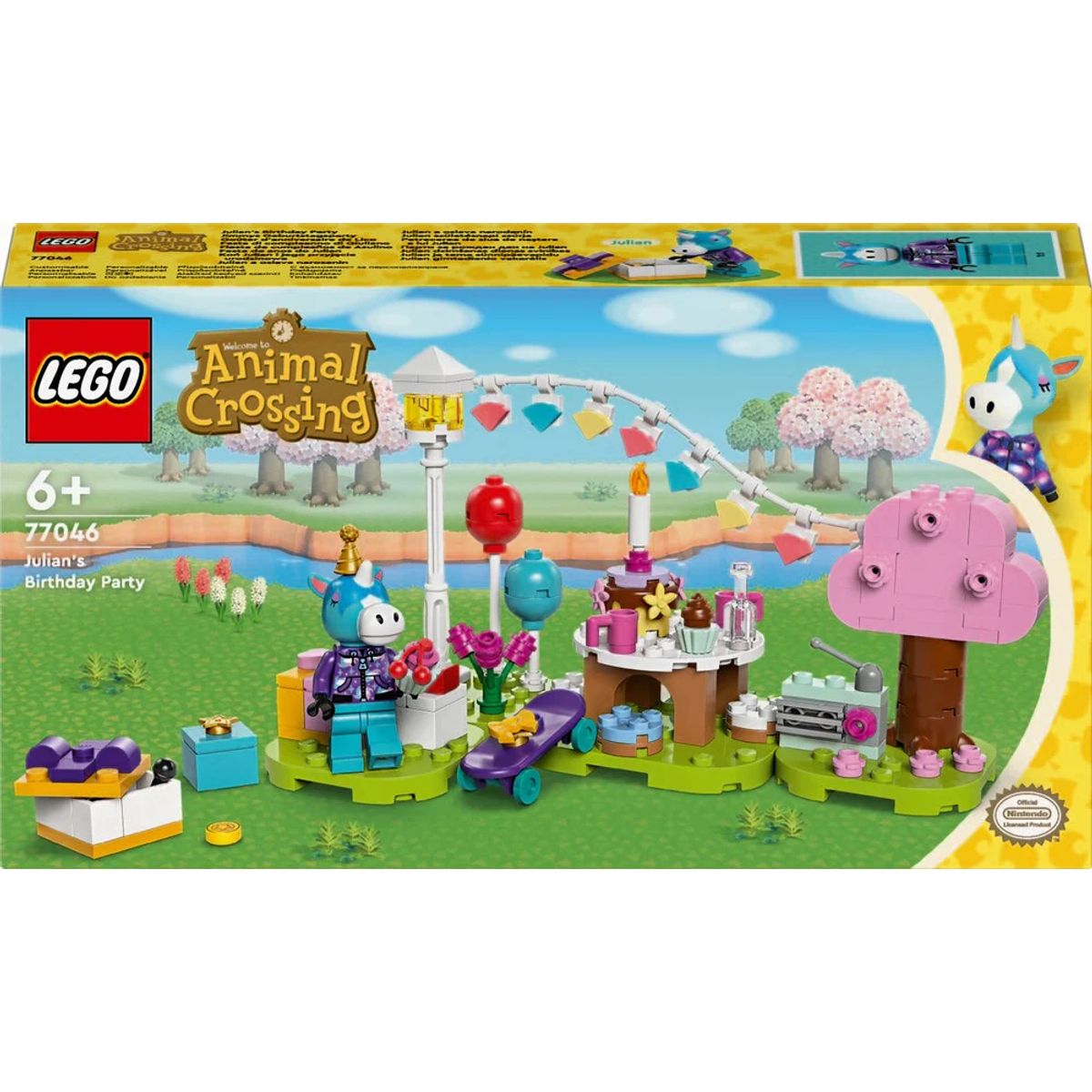 77046 LEGO Animal Crossing Fødselsdagsfest for Julian