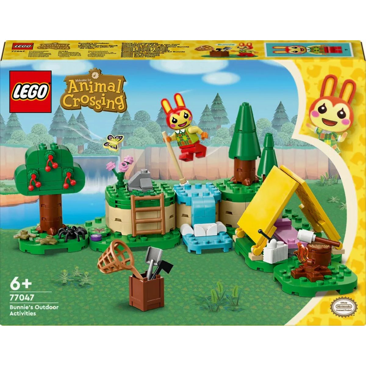 77047 LEGO Animal Crossing Bunnie laver udendørs aktiviteter