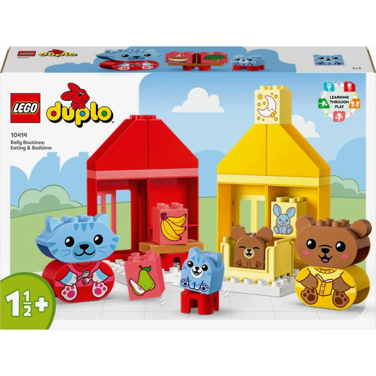 10414 LEGO DUPLO My First Dagligdagens rutiner: Spisetid og sengetid