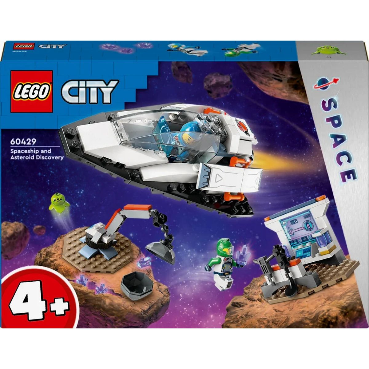 60429 LEGO City Space Rumskib og asteroideforskning