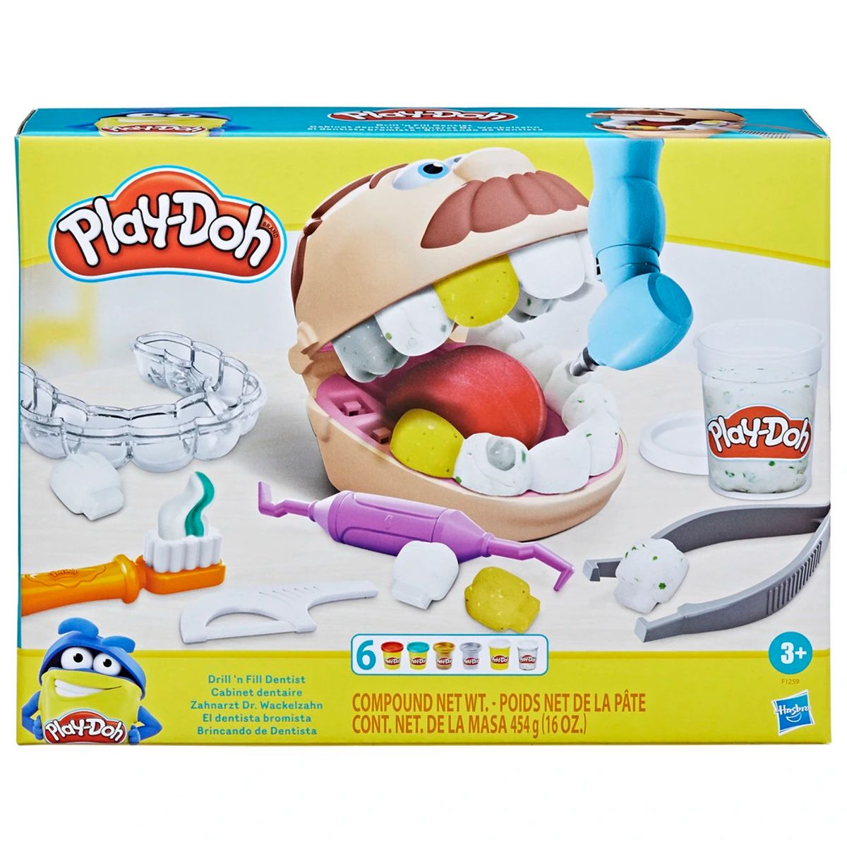 Play-Doh tandlæge legesæt