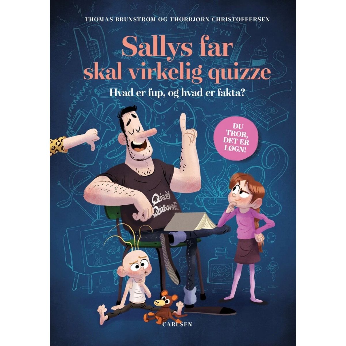 Sallys far skal virkelig quizze