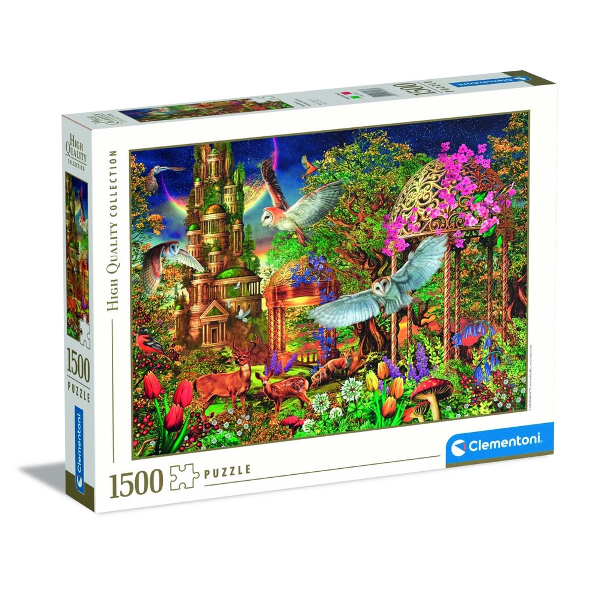 Puslespil Woodland fantasy garden 1500 brikker