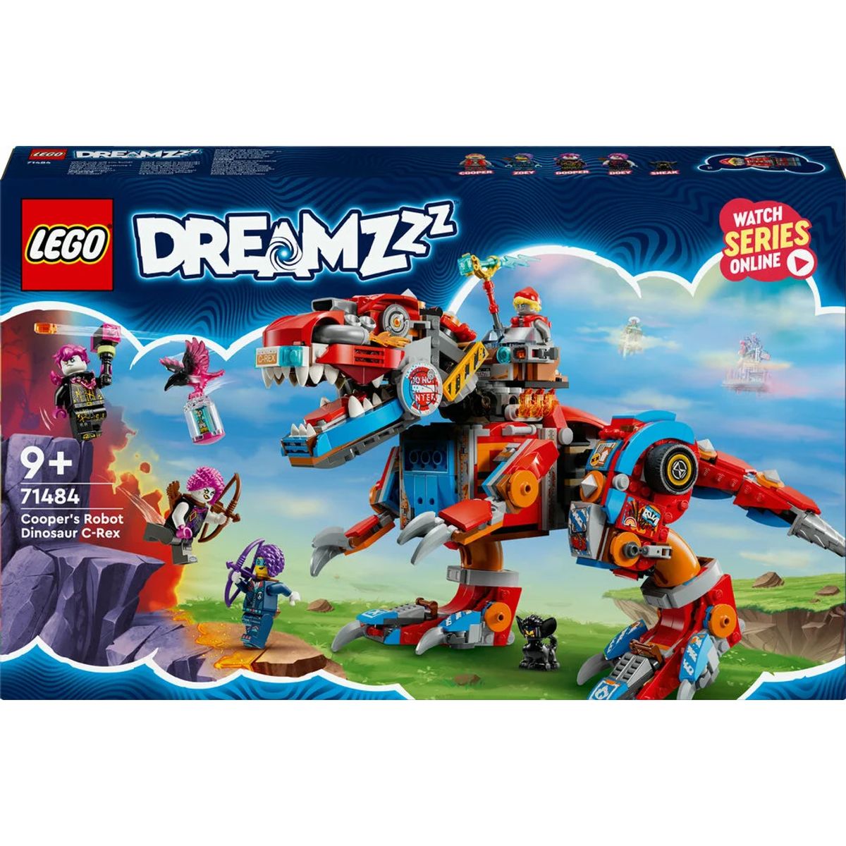 71484 LEGO DREAMZzz Coopers robotdinosaur C-Rex