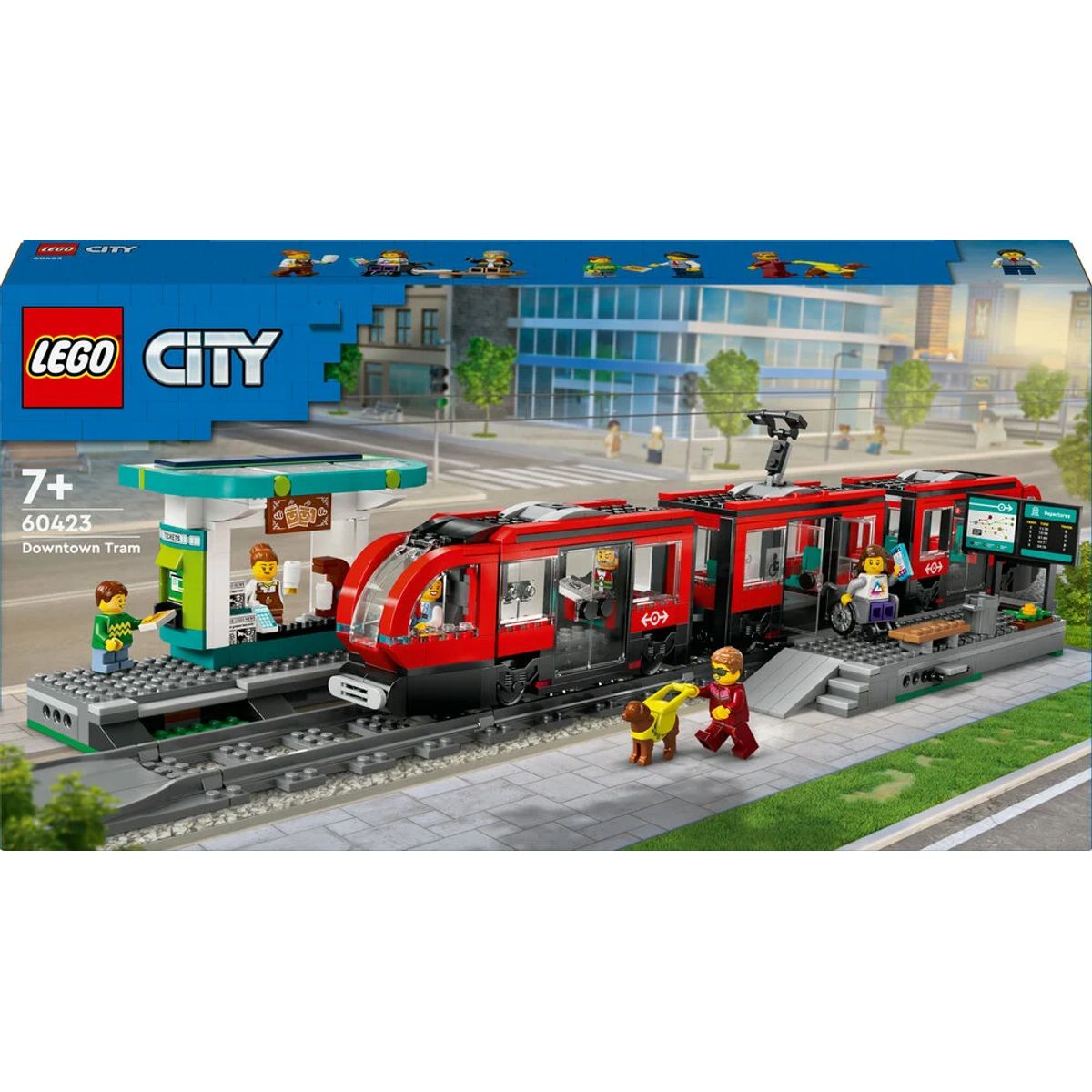 60423 LEGO City Trains Sporvogn og station