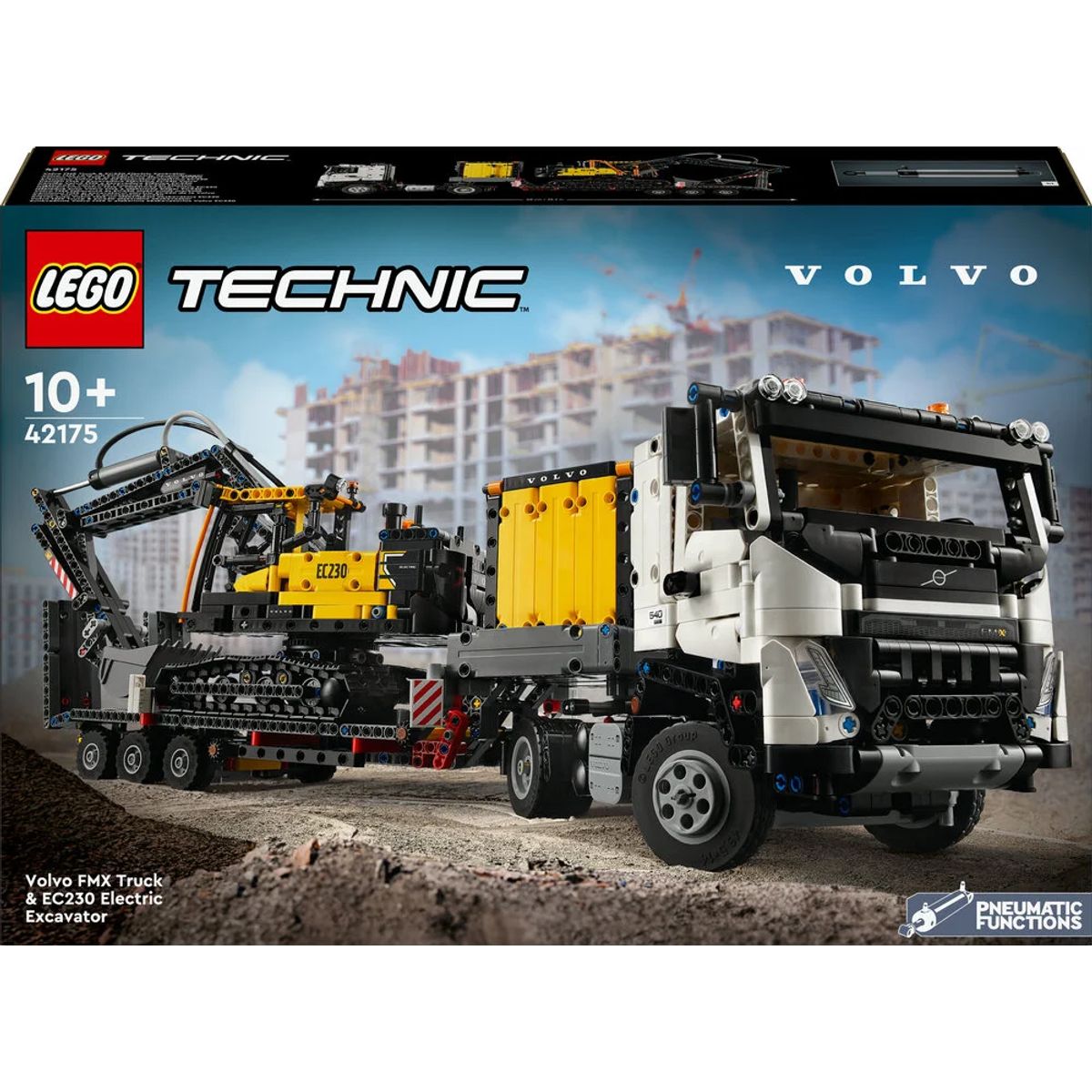 42175 LEGO Technic Volvo FMX-lastbil og EC230 elektrisk gravemaskine