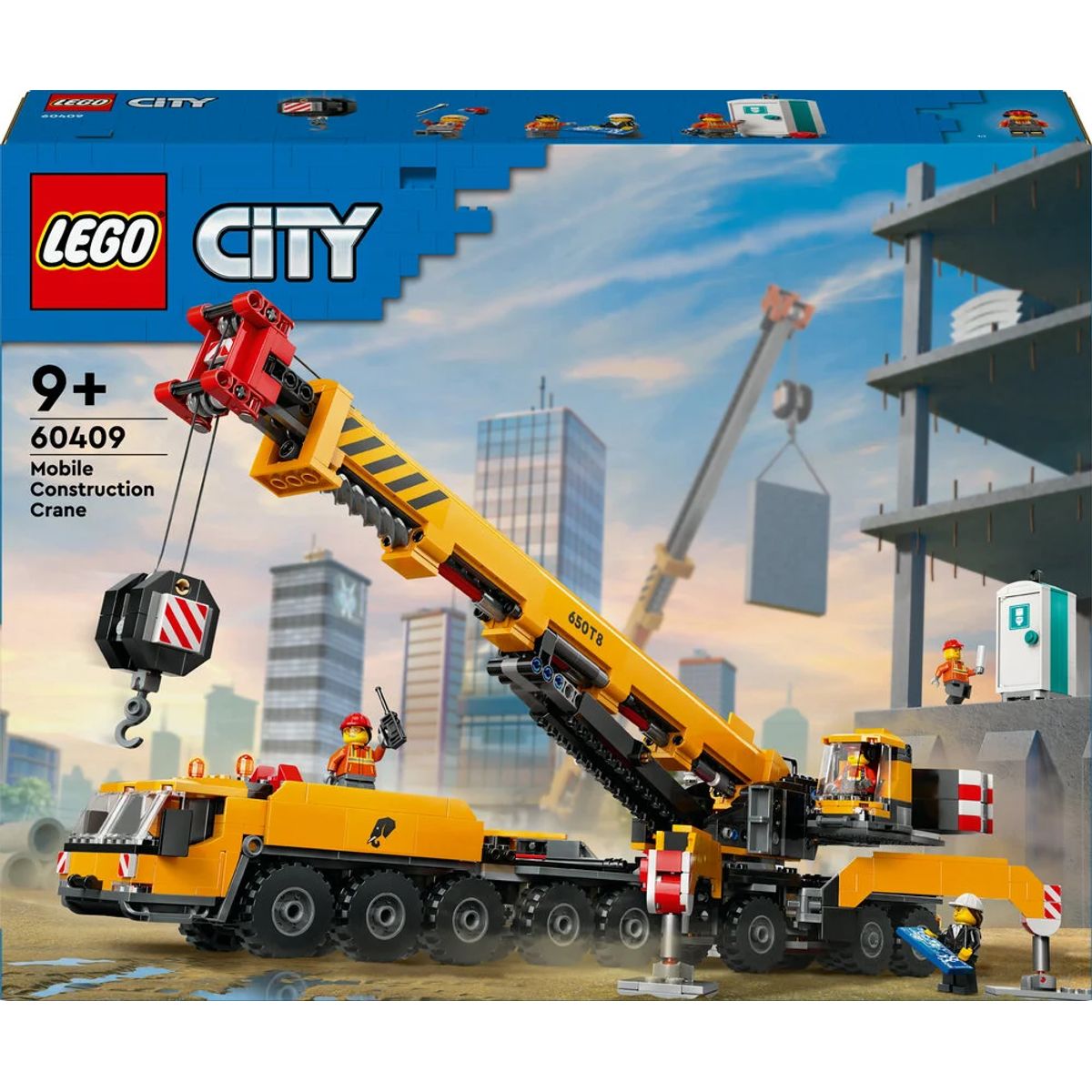 60409 LEGO City Big Vehicles Gul mobil byggekran