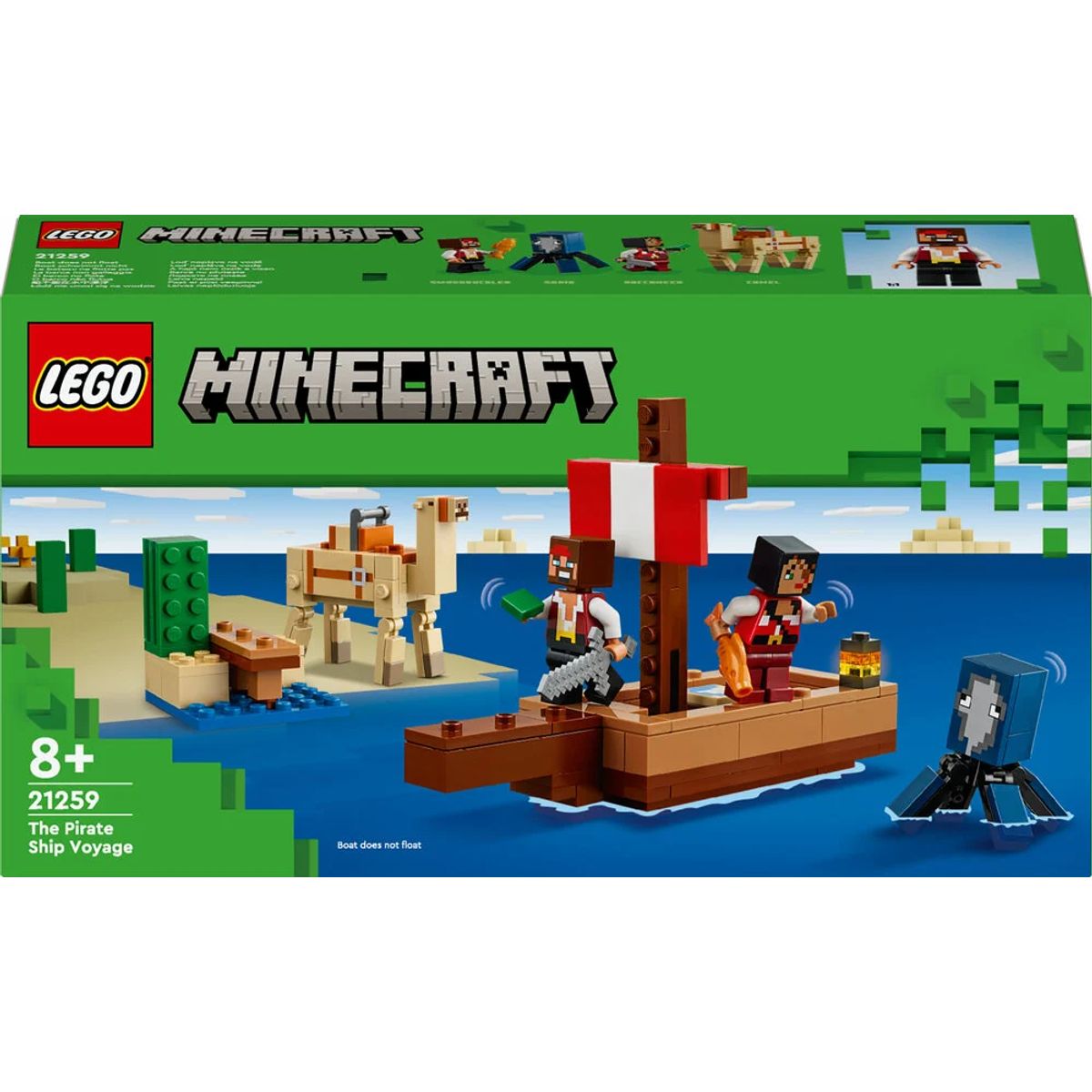 21259 LEGO Minecraft Piratskibsrejsen