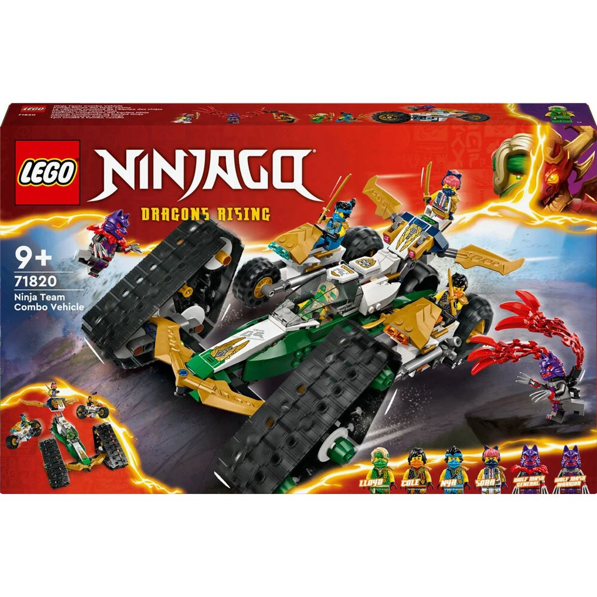 71820 LEGO Ninjago Ninjateamets kombikøretøj