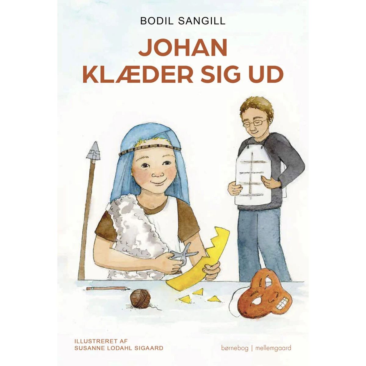 Johan klæder sig ud