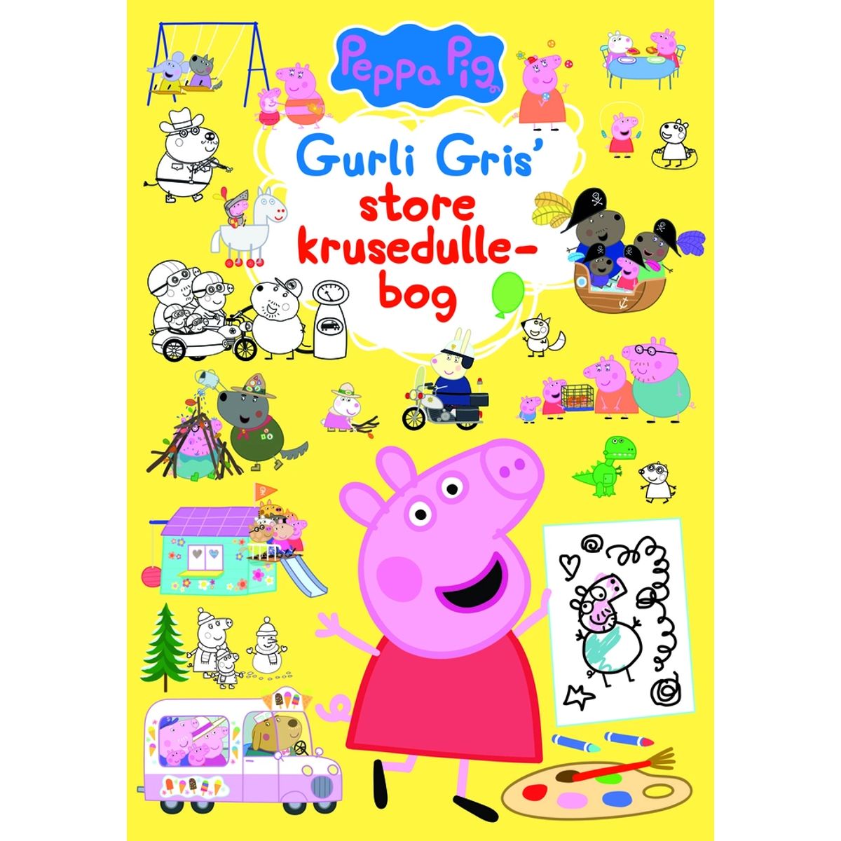 Peppa Pig - Gurli Gris store krusedullebog