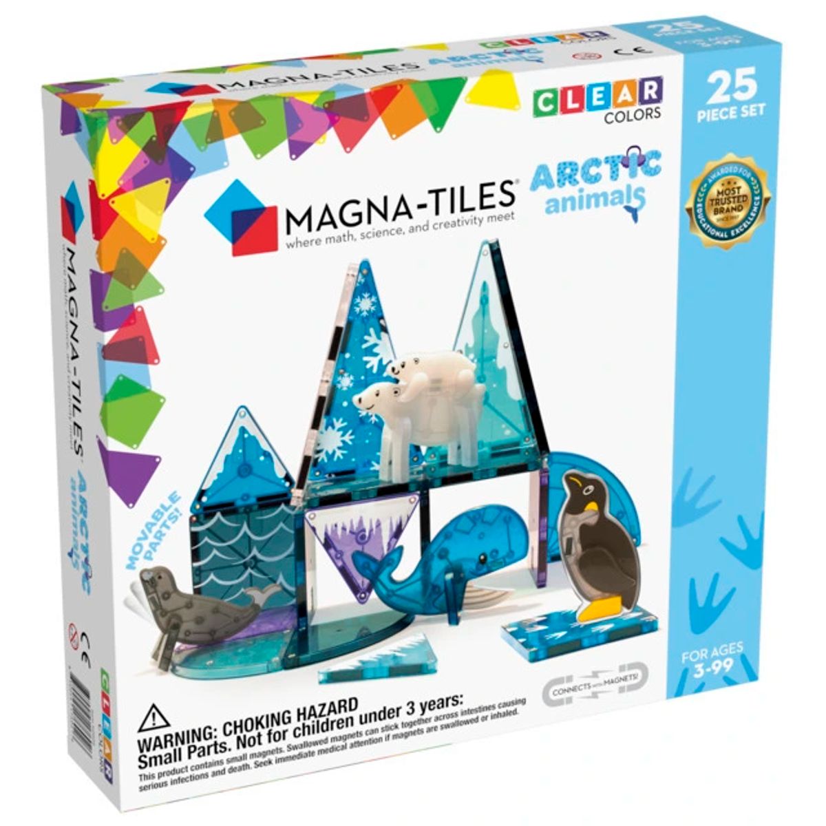 Magna-Tiles Arctic Animals 25 stk.