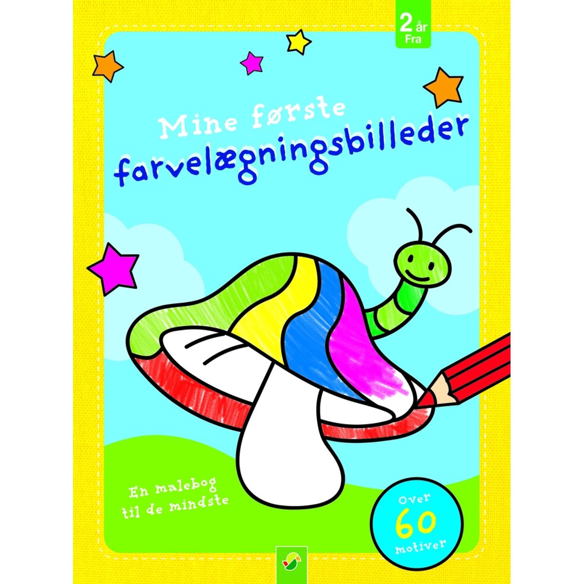 Mine første farvelægningsbilleder